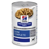 Mokra karma dla psów - HILL'S PD Prescription Diet Canine Derm Complete 370g - miniaturka - grafika 1