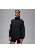 Kurtki damskie - Damska kurtka z tkaniny Dri-FIT Jordan Sport - Czerń - Nike - miniaturka - grafika 1