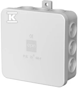 Elektro-Plast Puszka IP55 natynkowa12 membran 85x85 mm - Puszki elektryczne i akcesoria - miniaturka - grafika 2