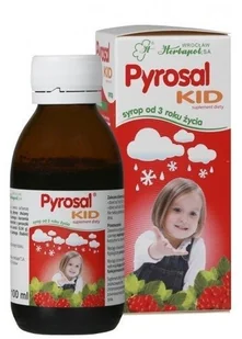 Herbapol Pyrosal Kids 100 ml - Przeziębienie i grypa - miniaturka - grafika 2