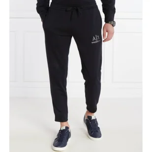 Armani Exchange Spodnie dresowe | Regular Fit - Dresy męskie - miniaturka - grafika 1