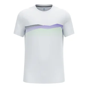 Męska koszulka termoaktywna Odlo F-Dry Ridgeline white - M - Koszulki sportowe męskie - miniaturka - grafika 1