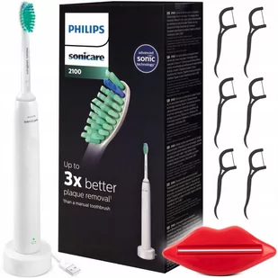 Szczoteczka Soniczna Philips Sonicare White Zestaw - Szczoteczki elektryczne - miniaturka - grafika 1