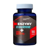 Układ pokarmowy - HEPATICA Hepatica Enzymy trawienne + probiotyk x 180 kaps - miniaturka - grafika 1