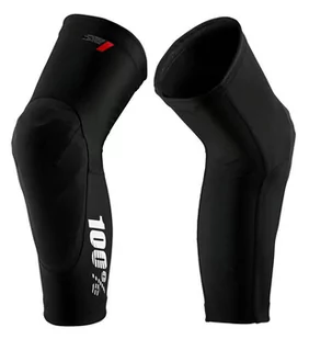 Ochraniacze na kolana 100% Teratec Knee Guard black - Pozostała odzież dla rowerzystów - miniaturka - grafika 1