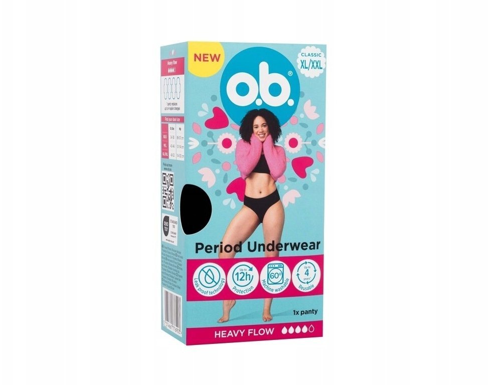 O.B._Classic majtki menstruacyjne XL/XXL 1 szt.
