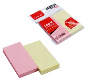 Karteczki samoprzylepne NOTES BIUROWY KARTECZKI BIUROWE NOTESY NOTATNIK - Gadżety  do biura - miniaturka - grafika 1