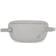Nerki - Saszetka na dokumenty portfel Pacsafe X100 RFID Security Waist Wallet - grey - miniaturka - grafika 1