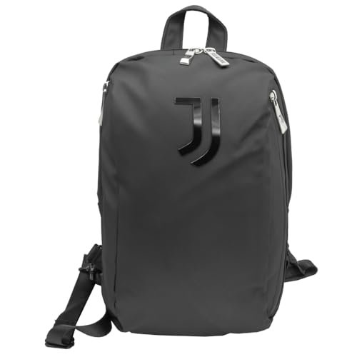 Juventus Fc 133459 Juve, torba podróżna na jedno ramię/plecak unisex dla dorosłych, średni, czarne, M
