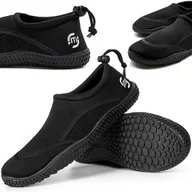 Pływanie - Buty do wody MOLTI BW001 czarne 36 - miniaturka - grafika 1