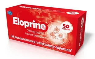 Polfarmex S.A Polska ELOPRINE 500mg 50 tabl 3092682 - Przeziębienie i grypa - miniaturka - grafika 1