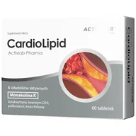 Serce i układ krążenia - ActivLab Pharma CardioLipid, 60 tabletek - miniaturka - grafika 1