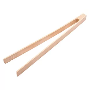 Inny Szczypce Łapki Chwytaki do Grilla BBQ Kuchenne Drewniane 30 cm do Mięsa Sałatki Grillowania - Inne sztućce - miniaturka - grafika 1