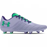 Buty sportowe męskie - Buty piłkarskie korki lanki Under Armour UA Clone Magnetico Pro 3.0 FG - fioletowe - miniaturka - grafika 1