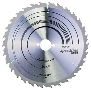 Bosch Tarcza do piły tarczowej Standard for Wood Speed 230 x 30 x 2 6 mm 30 2608640805 1 szt - Tarcze do pił - miniaturka - grafika 1