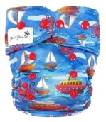 Pieluchy - Pieluszka AIO (all in one) - Stateczki - miniaturka - grafika 1