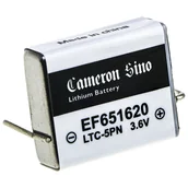 Baterie i akcesoria - Cameron Sino EF651620 550mAh 1.98Wh Li-SOCl2 3.6V Cameron Sino) CS-EF621620 - miniaturka - grafika 1