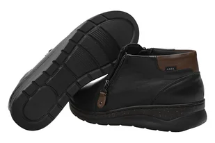 Botki AXEL Comfort 1782 Czarne H na 2-zamki Kosela Medic 9782 - Botki damskie - miniaturka - grafika 3