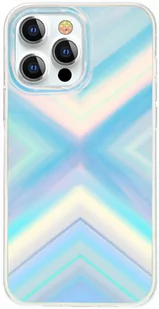 Kingxbar Streamer Series luksusowe eleganckie etui na iPhone 13 niebieski (Lattice) - Etui i futerały do telefonów - miniaturka - grafika 1