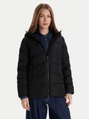 Kurtki damskie - Geox Kurtka zimowa Anylla W4628P T3144 F9000 Czarny Regular Fit - miniaturka - grafika 1