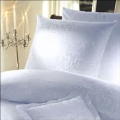 Pościel - Curt Bauer Poszewka adamaszkowa Florenz White - miniaturka - grafika 1