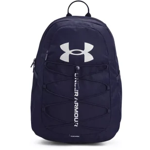Under Armour Plecak sportowy unisex Hustle Midnight Navy / Midnight Navy / Metaliczne srebro (410) Jeden rozmiar 1364181 - Plecaki - miniaturka - grafika 4