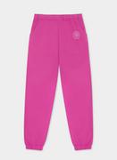 Spodnie męskie - Różowe spodnie dresowe oversize C22SF-WD-002-R-0 - miniaturka - grafika 1