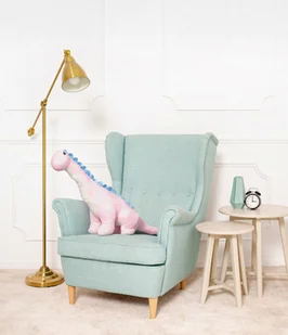MIS GUSTAW DUŻY WIELKI DINOZAUR TOBI PLUSZOWY PRZYTULANKA 80CM PINK - Maskotki i pluszaki - miniaturka - grafika 1