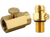 Akcesoria i części AGD - Przetoczka Adapter i Zawór Dwukierunkowy do Sodastream Spirit Cristal Brita - miniaturka - grafika 1