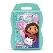 Gry karciane - Top Trumps, Koci Domek Gabi, gra karciana, 5w1 - miniaturka - grafika 1