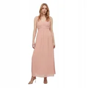 Sukienki - VILA SUKIENKA RÓŻOWA KOKTAJLOWA PROSTA 34 JPA - miniaturka - grafika 1