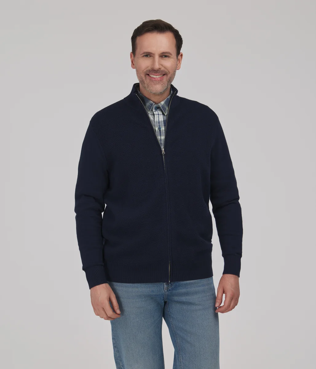 Sweter męski SCOTT 9505 NAVY BLAZER