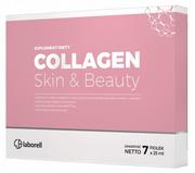 Witaminy i minerały dla sportowców - Laborell Collagen Skin&amp;Beauty 7x25ml - miniaturka - grafika 1