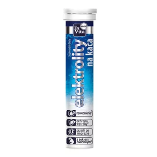 Elektrolity na kaca suplement diety 20 tabletek musujących - Suplementy naturalne - miniaturka - grafika 1