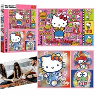 Puzzle - Hello Kitty i Przyjaciele Puzzle 2x200 elementów TREFL - miniaturka - grafika 1