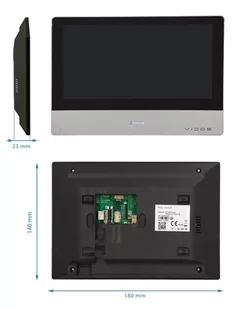 Wideodomofon Vidos ONE S2201D-SKM Skrzynka na Listy Monitor M2020 IPS - Wideodomofony - miniaturka - grafika 2