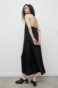 Sukienki - Samsoe Samsoe sukienka kolor granatowy maxi rozkloszowana - miniaturka - grafika 1