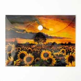 Teczka kopertowa PP A6 Słoneczniki VISTA Narcissus - Teczki i skoroszyty - miniaturka - grafika 1