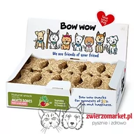 Przysmaki dla psów - BOW WOW Naturalne kości z wieprzowiną i kolagenem, warzywami, glukozaminą i chondroityną 30szt [BW640] - miniaturka - grafika 1