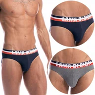 Majtki męskie - Slipy Męskie 2 PARY majtki bawełniane LAMA - L - miniaturka - grafika 1