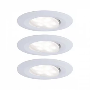 Paulmann LED spot wpuszczany Calla 3 szt. biały - Oprawy, klosze i abażury - miniaturka - grafika 1
