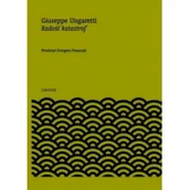 Powieści i opowiadania - Ungaretti Giuseppe Radość katastrof (1914-1919) - miniaturka - grafika 1