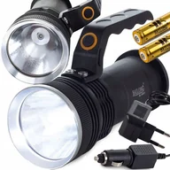 Latarki - Latarka Szperacz Bailong Policyjna Led Cree Xp-e Reflektor Mocna Wojskowa - miniaturka - grafika 1