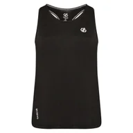 Koszulki sportowe damskie - Damski podkoszulek Dare 2b Modernize II Vest Rozmiar: XS / Kolor: czarny - miniaturka - grafika 1