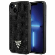 Etui i futerały do telefonów - Guess GUHCP14MHDGTPK iPhone 14 Plus 6.7" czarny/black hardcase Rhinestone Triangle - miniaturka - grafika 1