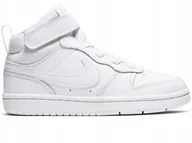 Buty dla dziewczynek - Buty Dziecięce Nike Court Borough Cd7783-100 28 - miniaturka - grafika 1