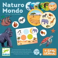 Zabawki interaktywne dla dzieci - Djeco Žaidimas - Šaunioji mokykla - Naturo Mondo - miniaturka - grafika 1