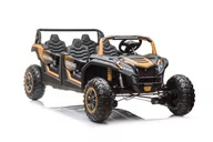 Pojazdy elektryczne dla dzieci - Auto Na Akumulator Buggy A033 4x4 24V Złoty - miniaturka - grafika 1