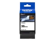 Taśmy do drukarek barwiące - BROTHER STE161 Brother taśma 36mm STENCIL TAPE - miniaturka - grafika 1