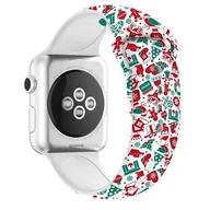 Akcesoria do smartwatchy - Pasek LUNA A00299 do Apple Watch 3/4/5/6/7/8/SE (38/40/41mm) Wielokolorowy - miniaturka - grafika 1
